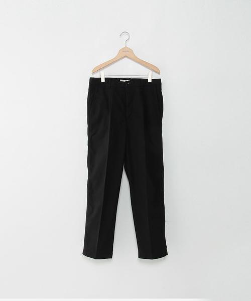 Steven Alan（スティーブンアラン）の「＜Steven Alan＞ OXFORD 1PLEAT BAGGY TAPERED/ﾊﾟﾝﾂ◆（その他パンツ・メンズ・ブラック/ベージュ/ホワイト・X-LARGE/LARGE/MEDIUM/SMALL）」の2枚目の写真