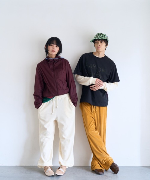 common gull products.(コモンガルプロダクツ)の「片付かないワッフルパンツ(その他パンツ・レディース・ラベンダー/アイボリー/オリーブ系/ネイビー・SMALL/MEDIUM/LARGE)」の6枚目の写真