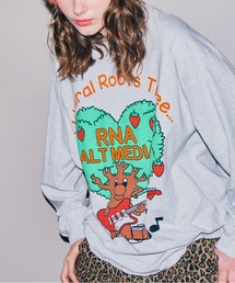 RNA | M2729 ハートツリープリントロンT(Tシャツ/カットソー)