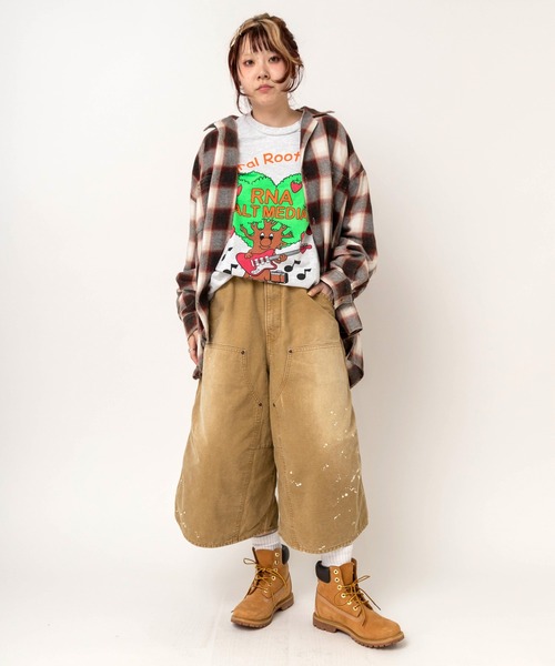 RNA(アールエヌエー)の「M2729 ハートツリープリントロンT(Tシャツ/カットソー・レディース・アッシュグレー/ブラック/ライトブルー・MEDIUM)」の5枚目の写真