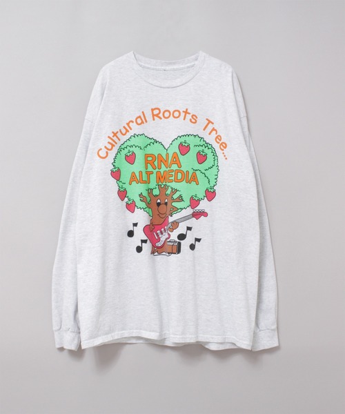 RNA(アールエヌエー)の「M2729 ハートツリープリントロンT(Tシャツ/カットソー・レディース・アッシュグレー/ブラック/ライトブルー・MEDIUM)」の21枚目の写真
