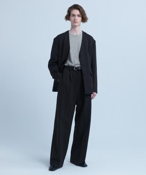 URBAN RESEARCH(アーバンリサーチ)の「new basic WOOL LINEN SILK PANTS(その他パンツ・レディース・ブラウン・40/38/36)」の6枚目の写真