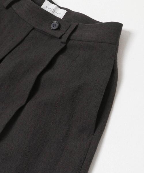 URBAN RESEARCH(アーバンリサーチ)の「new basic WOOL LINEN SILK PANTS(その他パンツ・レディース・ブラウン・40/38/36)」の9枚目の写真