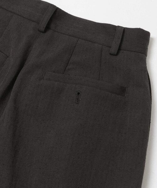 URBAN RESEARCH(アーバンリサーチ)の「new basic WOOL LINEN SILK PANTS(その他パンツ・レディース・ブラウン・40/38/36)」の3枚目の写真