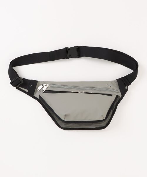 CIE(シー)の「【CIE】VARIOUS SLINGBAG-S(ショルダーバッグ・メンズ・グレー/ブラック/ネイビー・FREE)」の2枚目の写真