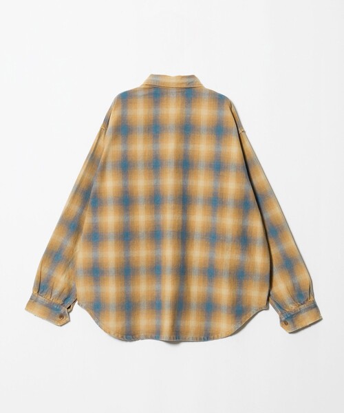 PENDLETON(ペンドルトン)の「<PENDLETON × CGS.>ダメージ ネル チェック シャツ(シャツ/ブラウス・メンズ・ライトグレー/ベージュ・XL/L/M/S)」の6枚目の写真