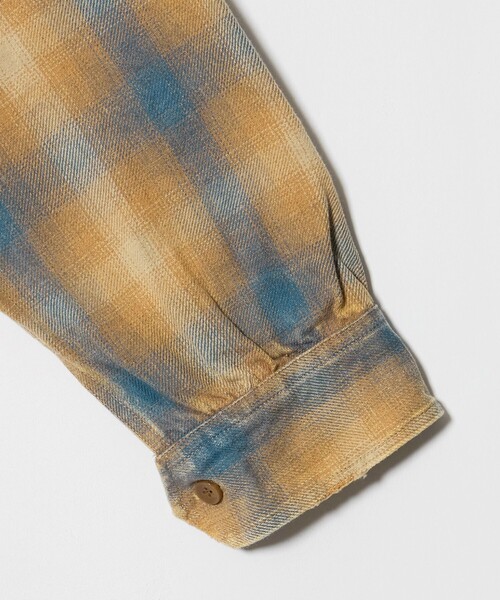 PENDLETON(ペンドルトン)の「<PENDLETON × CGS.>ダメージ ネル チェック シャツ(シャツ/ブラウス・メンズ・ライトグレー/ベージュ・XL/L/M/S)」の8枚目の写真