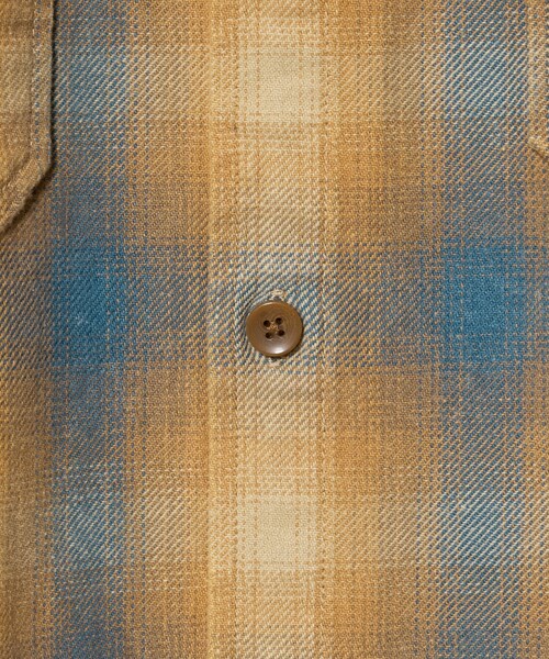 PENDLETON(ペンドルトン)の「<PENDLETON × CGS.>ダメージ ネル チェック シャツ(シャツ/ブラウス・メンズ・ライトグレー/ベージュ・XL/L/M/S)」の11枚目の写真
