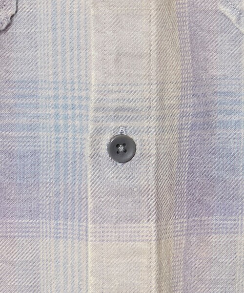 PENDLETON(ペンドルトン)の「<PENDLETON × CGS.>ダメージ ネル チェック シャツ(シャツ/ブラウス・メンズ・ライトグレー/ベージュ・XL/L/M/S)」の14枚目の写真