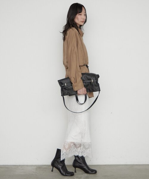 LOUNGEDRESS(ラウンジドレス)の「レーススカート(スカート・レディース・オフホワイト/ブラック・36/38)」の11枚目の写真