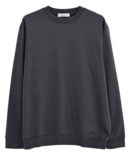 SILVER BULLET(シルバーバレット)の「『SILVER BULLET SELECT AC/シルバーバレットセレクト』CVCスムースリブ付き長袖Tシャツ(Tシャツ/カットソー・メンズ・グレー/オフホワイト/ブラック/グレイッシュベージュ/チャコールグレー・M/L/LL)」の15枚目の写真