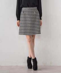 ツイード ミニスカート