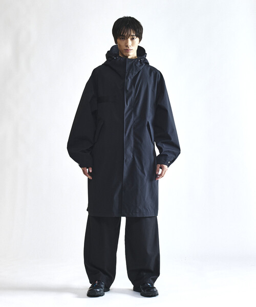 FREAK'S STORE(フリークスストア)の「限定展開 撥水加工 ナイロン モッズコート(モッズコート・メンズ・チャコールグレー/ブラック/オリーブ・LARGE/MEDIUM/SMALL)」の18枚目の写真