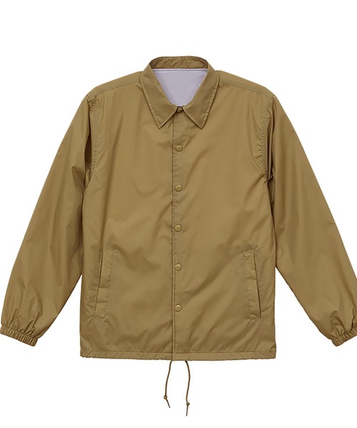 Ol' Basics(オールベーシックス)の「Ol' Basics(オール・ベーシックス) コーチジャケット イラスト ロゴ バックプリント 裏トリコット アウター メンズ ユニセックス(ナイロンジャケット・メンズ・ネイビー/ブラック/ブラウン系/グリーン系/バーガンディー・XL/M/L)」の7枚目の写真