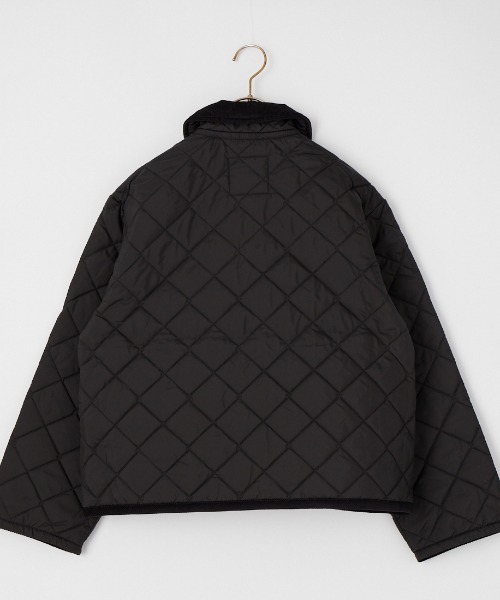 LAVENHAM（ラベンハム）の「[LAVENHAM/ラベンハム] TEYNHAM WOMENS テイナム キルティングショートジャケット（その他アウター・レディース・ブラック・8）」の2枚目の写真