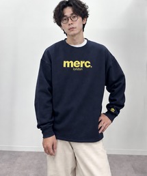 merc london（メルクロンドン）の「【別注merc london】2WAY 裏起毛 ドローコード 刺繍ブランドロゴスウェット（スウェット）」