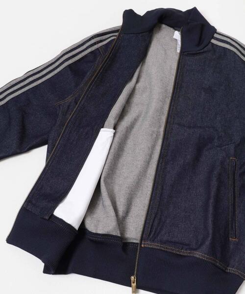 adidas(アディダス)の「adidas DENIM FIREBIRD TRACK TOP(デニムジャケット・メンズ・インディゴブルー・X-LARGE/MEDIUM/LARGE)」の10枚目の写真