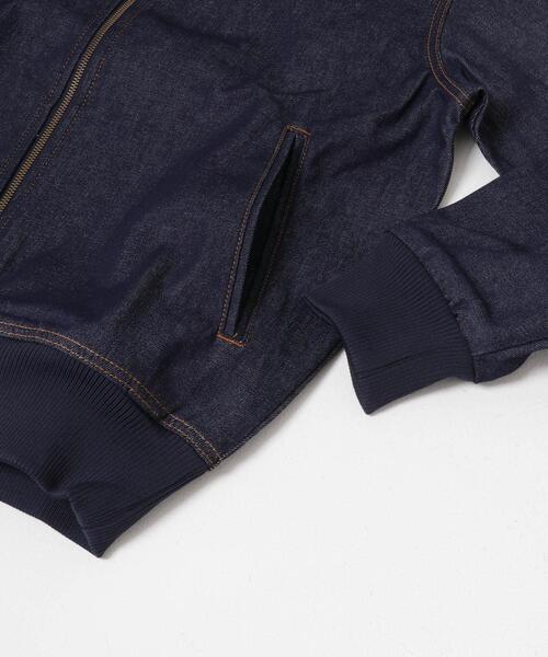 adidas(アディダス)の「adidas DENIM FIREBIRD TRACK TOP(デニムジャケット・メンズ・インディゴブルー・X-LARGE/MEDIUM/LARGE)」の11枚目の写真