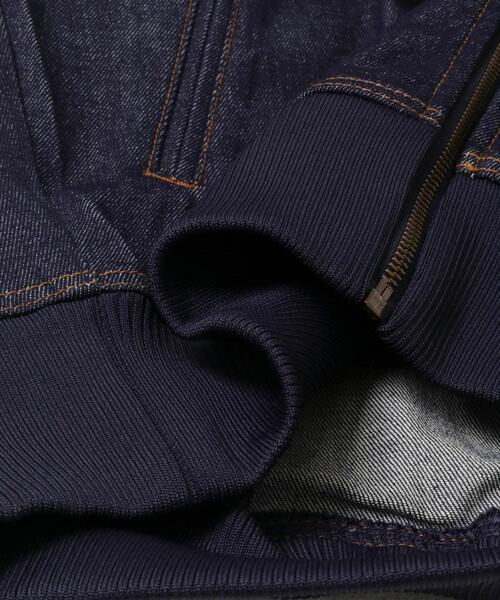 adidas(アディダス)の「adidas DENIM FIREBIRD TRACK TOP(デニムジャケット・メンズ・インディゴブルー・X-LARGE/MEDIUM/LARGE)」の14枚目の写真