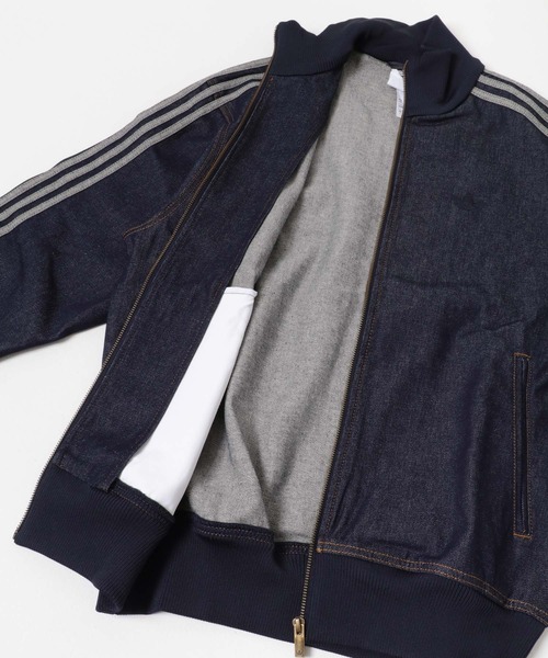 adidas(アディダス)の「adidas DENIM FIREBIRD TRACK TOP(デニムジャケット・メンズ・インディゴブルー・X-LARGE/MEDIUM/LARGE)」の2枚目の写真