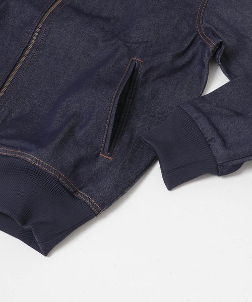 adidas(アディダス)の「adidas DENIM FIREBIRD TRACK TOP(デニムジャケット・メンズ・インディゴブルー・X-LARGE/MEDIUM/LARGE)」の3枚目の写真