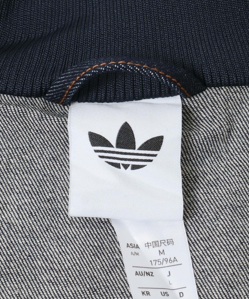 adidas(アディダス)の「adidas DENIM FIREBIRD TRACK TOP(デニムジャケット・メンズ・インディゴブルー・X-LARGE/MEDIUM/LARGE)」の7枚目の写真