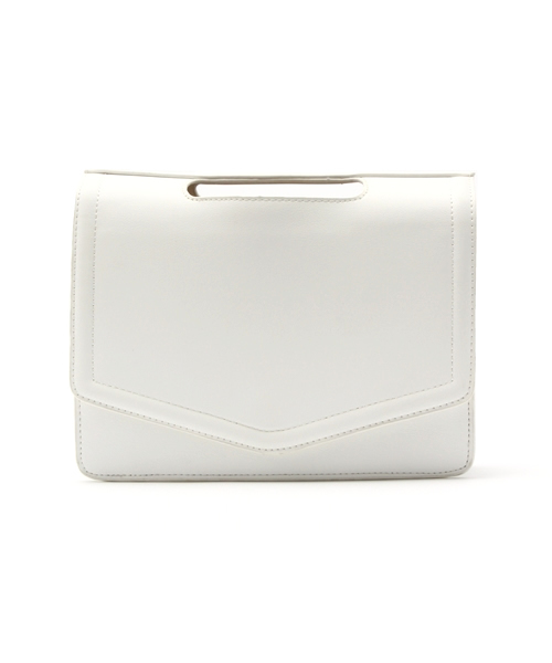 rienda（リエンダ）の「フラップハンドルショルダーBAG（ショルダーバッグ・レディース・ミント/ブラック/ホワイト・FREE）」の2枚目の写真