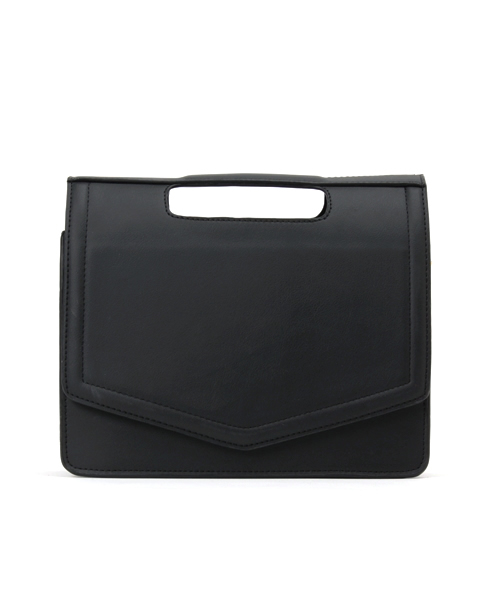 rienda（リエンダ）の「フラップハンドルショルダーBAG（ショルダーバッグ・レディース・ミント/ブラック/ホワイト・FREE）」の3枚目の写真