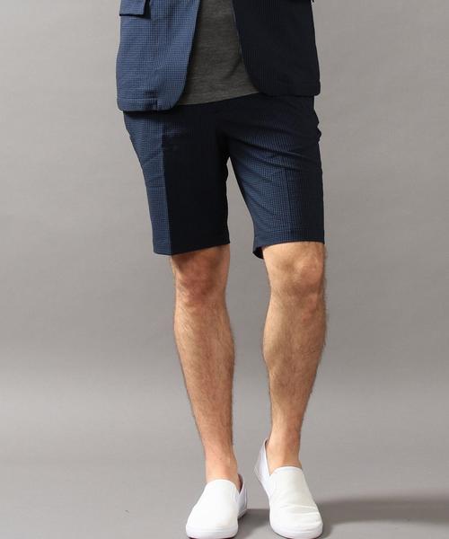 BEAUTY&YOUTH UNITED ARROWS（ビューティーアンドユースユナイテッドアローズ）の「BY ”TORAY” ドライ シアサッカー ショートパンツ◆（その他パンツ・メンズ・ネイビー/その他1/その他2/その他3・MEDIUM/LARGE/SMALL/X-LARGE）」の15枚目の写真