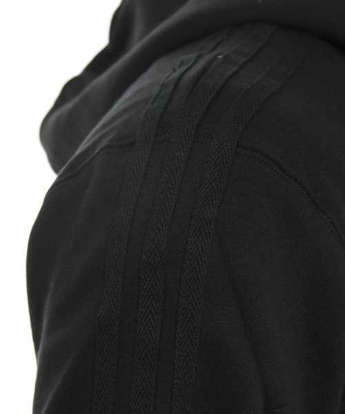 adidas（アディダス）の「PREMIUM HOODIE ZIP（パーカー・メンズ・ブラック/グレー/カーキ・SMALL/MEDIUM/LARGE/X-LARGE）」の8枚目の写真