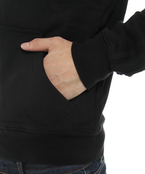 adidas（アディダス）の「PREMIUM HOODIE ZIP（パーカー・メンズ・ブラック/グレー/カーキ・SMALL/MEDIUM/LARGE/X-LARGE）」の10枚目の写真