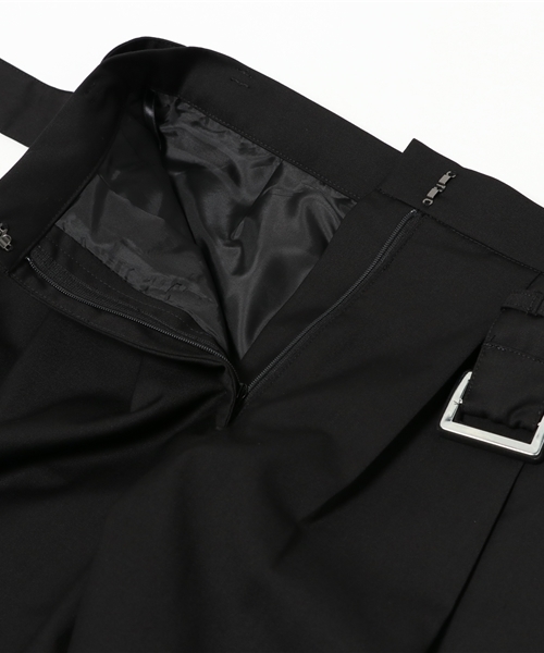 N.（N. Natural Beauty Basic）（エヌエヌナチュラルビューティーベーシック）の「ベルトタックパンツ（その他パンツ・レディース・グレー/ブラック/ブラウン・MEDIUM/SMALL）」の21枚目の写真