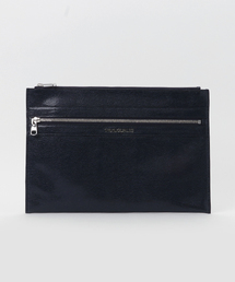 1 piu 1 uguale 3（ウノピゥウノウグァーレトレ）の「1PIU1UGUALE3 RELAX(ウノピゥウノウグァーレトレ)リザード型押レザークラッチバッグ MADE IN ITALY（クラッチバッグ・メンズ）」