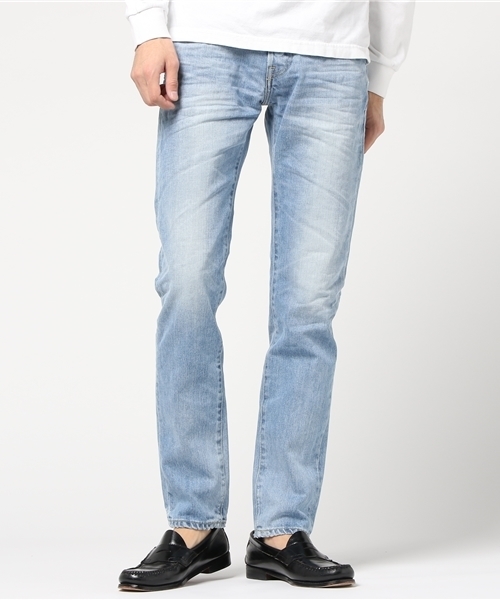 RED CARD TOKYO（レッドカード）の「RED CARD / “RHYTHM”ヴィンテージ加工デニムパンツ（デニムパンツ・メンズ・ライトブルー・28/29/30/31/32/33）」の19枚目の写真