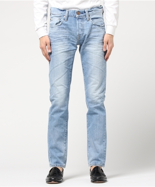 RED CARD TOKYO（レッドカード）の「RED CARD / “RHYTHM”ヴィンテージ加工デニムパンツ（デニムパンツ・メンズ・ライトブルー・28/29/30/31/32/33）」の3枚目の写真