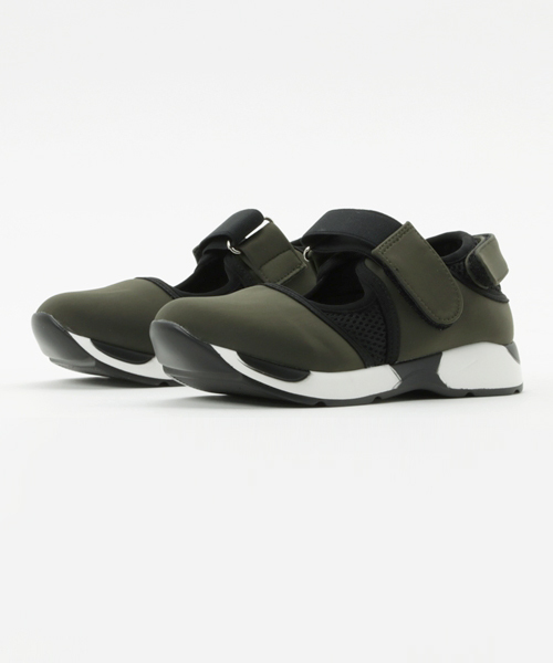 WEGO（ウィゴー）の「DISPARK/ベルクロスニーカー（スニーカー・レディース・キャメル/ブラック/カーキ・MEDIUM/LARGE）」の13枚目の写真