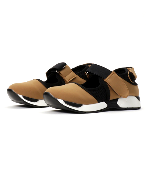 WEGO（ウィゴー）の「DISPARK/ベルクロスニーカー（スニーカー・レディース・キャメル/ブラック/カーキ・MEDIUM/LARGE）」の14枚目の写真