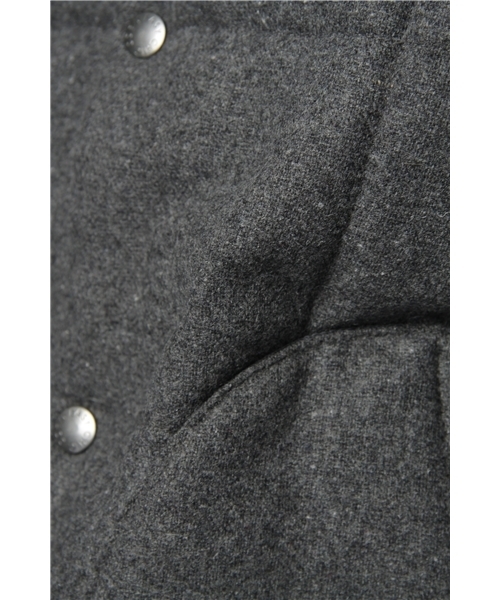 coen（コーエン）の「ウール中綿ベスト（その他アウター・メンズ・ネイビー/グレー・SMALL/LARGE/MEDIUM/X-LARGE）」の8枚目の写真