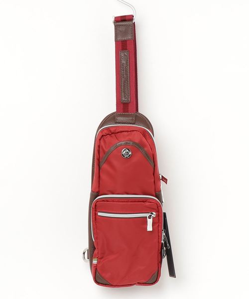 Orobianco（オロビアンコ）の「【Orobianco　オロビアンコ】　GIACOMIO 13-H (NYLON)　ボディバッグ　モノレール　/　90405（ボディバッグ/ウエストポーチ・メンズ・グレー/ブルー/ベージュ/ネイビー/ブラウン/ブラック/カーキ/ワイン/イエロー系その他/ブルー系その他/オレンジ/レッド/グリーン系その他・FREE）」の11枚目の写真