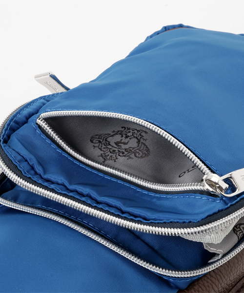 Orobianco（オロビアンコ）の「【Orobianco　オロビアンコ】　GIACOMIO 13-H (NYLON)　ボディバッグ　モノレール　/　90405（ボディバッグ/ウエストポーチ・メンズ・グレー/ブルー/ベージュ/ネイビー/ブラウン/ブラック/カーキ/ワイン/イエロー系その他/ブルー系その他/オレンジ/レッド/グリーン系その他・FREE）」の17枚目の写真