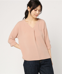 SHIPS | Vネックブラウス(シャツ/ブラウス)