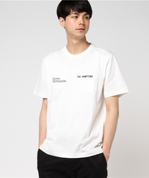 胸ポケットプリントTシャツ