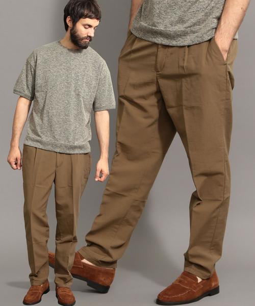 BEAUTY&YOUTH UNITED ARROWS（ビューティーアンドユースユナイテッドアローズ）の「BY ウォッシュナイロン 1P ルーズパンツ ◆（その他パンツ・メンズ・オリーブ/ネイビー/モカ/ブラック・LARGE/SMALL/MEDIUM/X-LARGE）」の3枚目の写真
