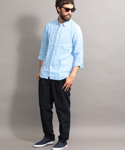 BEAUTY&YOUTH UNITED ARROWS（ビューティーアンドユースユナイテッドアローズ）の「BY ウォッシュナイロン 1P ルーズパンツ ◆（その他パンツ・メンズ・オリーブ/ネイビー/モカ/ブラック・LARGE/SMALL/MEDIUM/X-LARGE）」の17枚目の写真