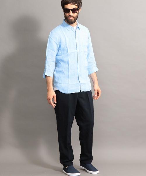 BEAUTY&YOUTH UNITED ARROWS（ビューティーアンドユースユナイテッドアローズ）の「BY ウォッシュナイロン 1P ルーズパンツ ◆（その他パンツ・メンズ・オリーブ/ネイビー/モカ/ブラック・LARGE/SMALL/MEDIUM/X-LARGE）」の18枚目の写真