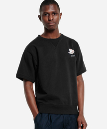 Elliot Lotus Flower Short Sleeve Sweatshirt