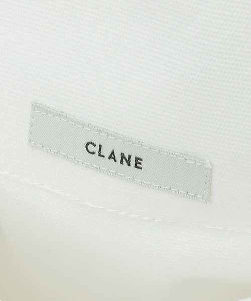 CLANE（クラネ）の「3 POCKET TOTE BAG（トートバッグ・レディース・ブラック/ホワイト・FREE）」の10枚目の写真