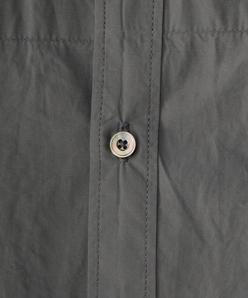 STILL BY HAND（スティルバイハンド）の「＜STILL BY HAND＞ NOCOLLAR SHIRT/シャツ（シャツ/ブラウス・メンズ・ホワイト/グレー/ネイビー・46/48/50）」の8枚目の写真