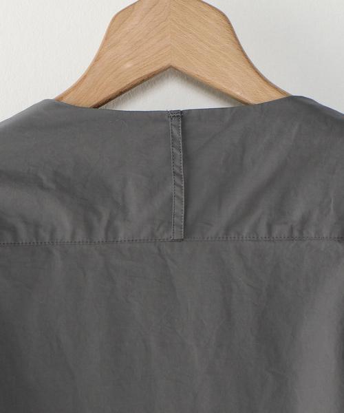 STILL BY HAND（スティルバイハンド）の「＜STILL BY HAND＞ NOCOLLAR SHIRT/シャツ（シャツ/ブラウス・メンズ・ホワイト/グレー/ネイビー・46/48/50）」の13枚目の写真