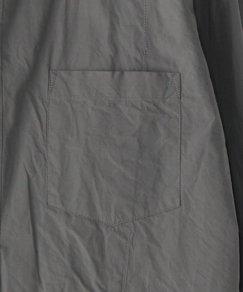 STILL BY HAND（スティルバイハンド）の「＜STILL BY HAND＞ NOCOLLAR SHIRT/シャツ（シャツ/ブラウス・メンズ・ホワイト/グレー/ネイビー・46/48/50）」の14枚目の写真